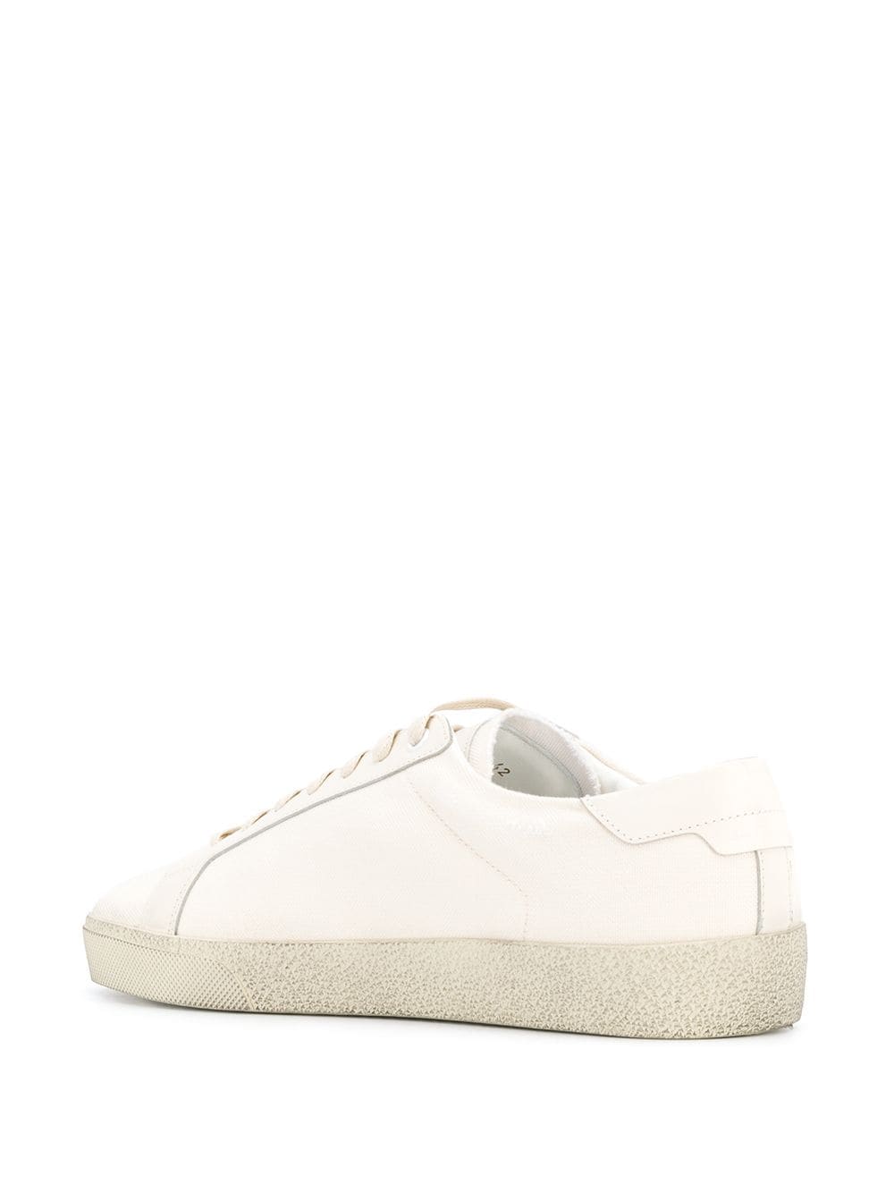 COURT CLASSIC SL/06 EMBROIDERED CANVAS AND LEATHER SNEAKERS