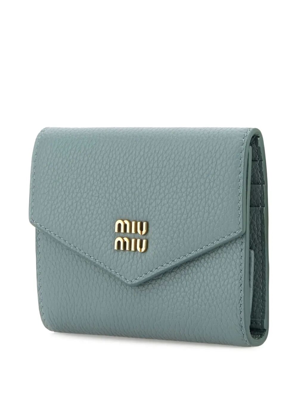 SNAP CLOSURE SMALL LEATHER WALLET