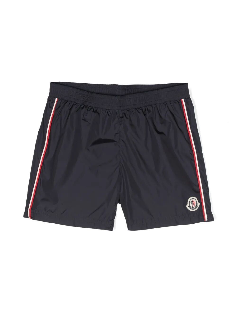 TRICOLOUR-TRIMMED SWIM SHORTS
