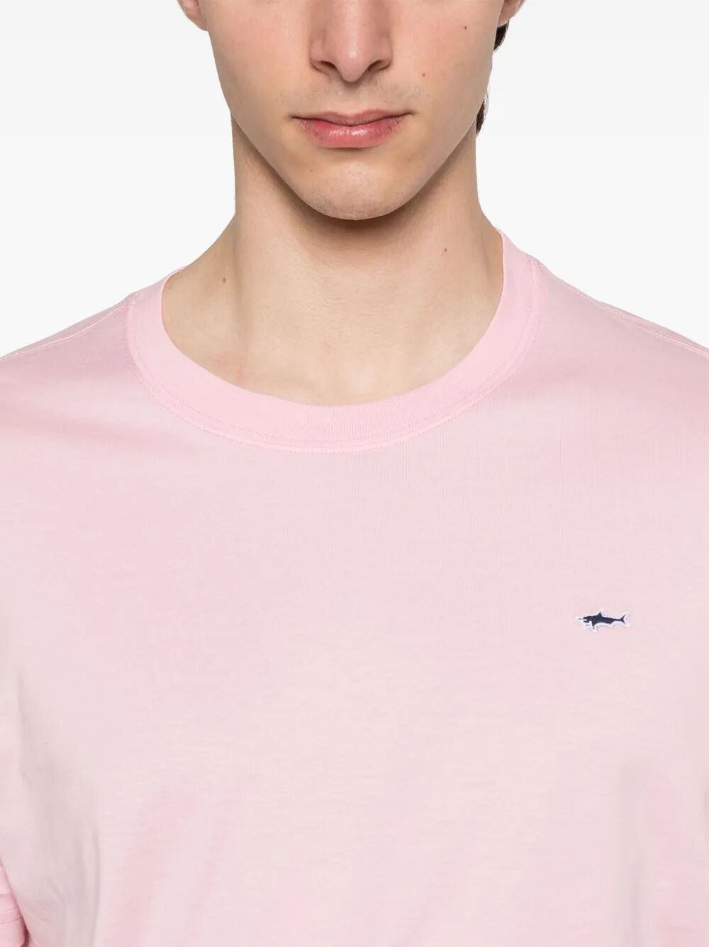 LOGO PATCH COTTON T-SHIRT
