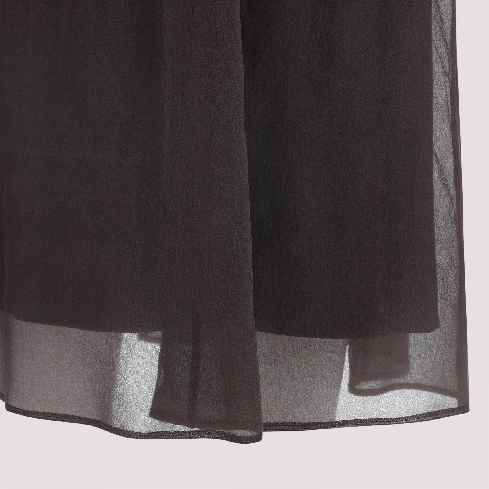 Silk Midi Skirt
