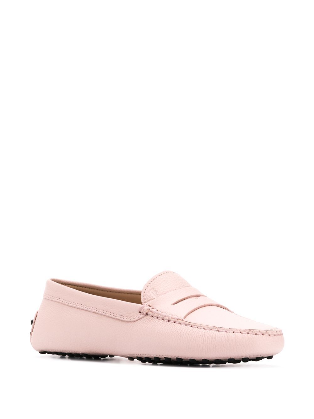 GRAINED LEATHER GOMMINO DRIVING SHOES