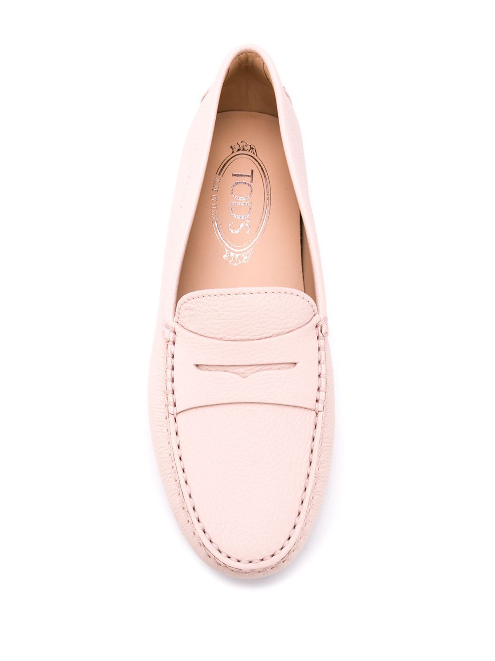 GRAINED LEATHER GOMMINO DRIVING SHOES