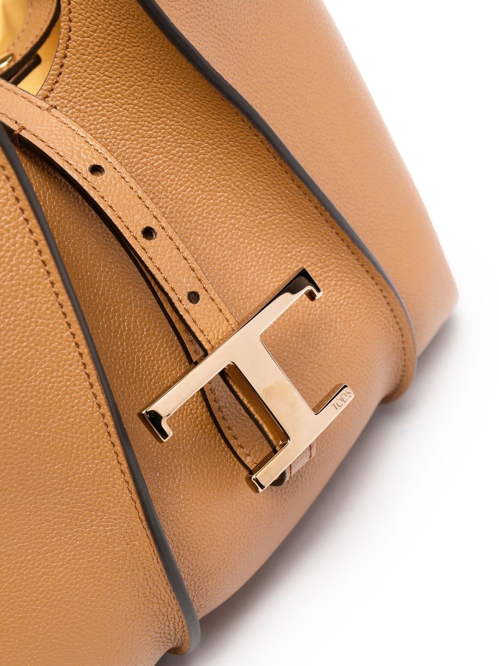 MINI T TIMELESS LEATHER SHOPPING BAG