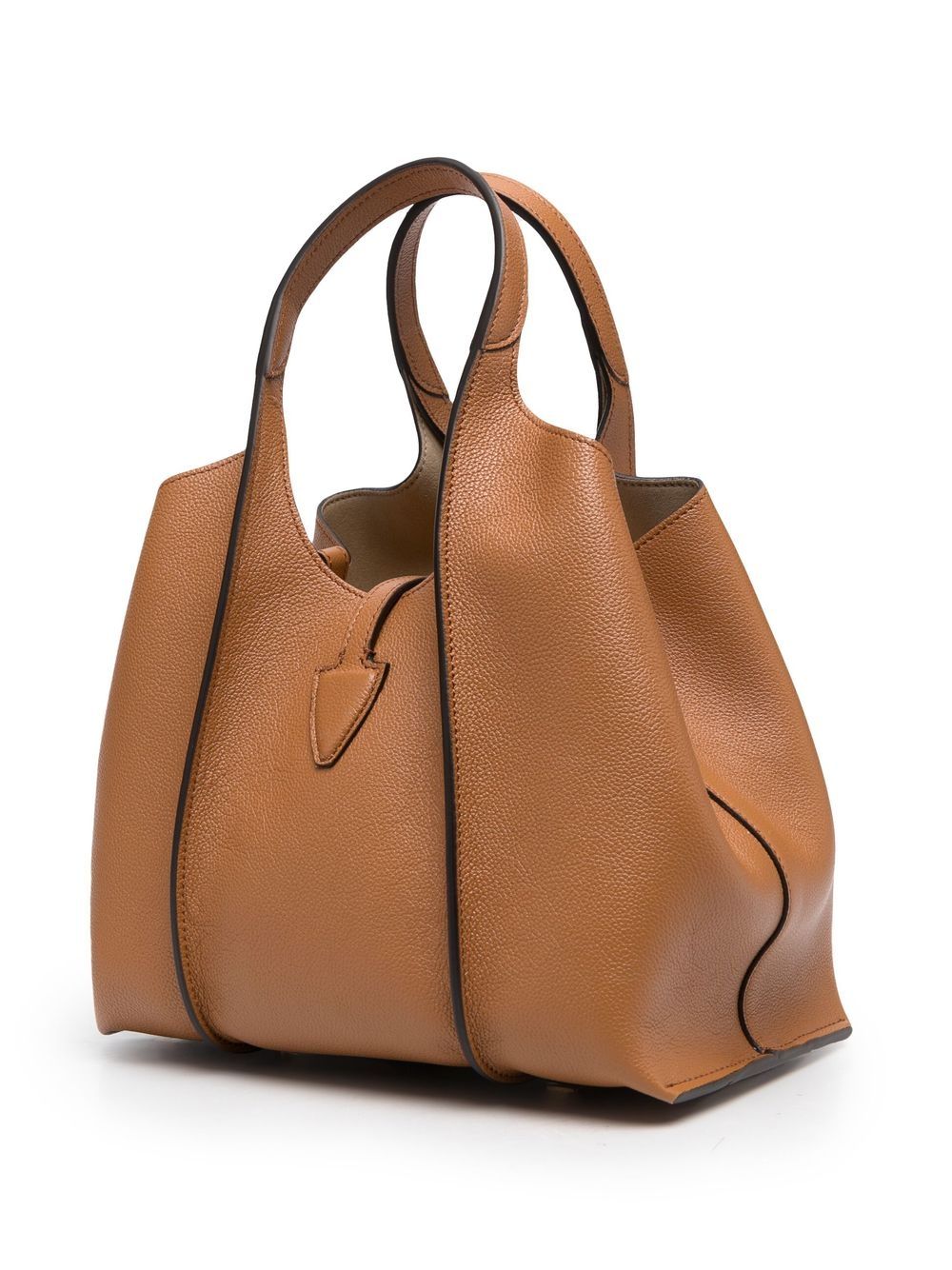 MINI T TIMELESS LEATHER SHOPPING BAG