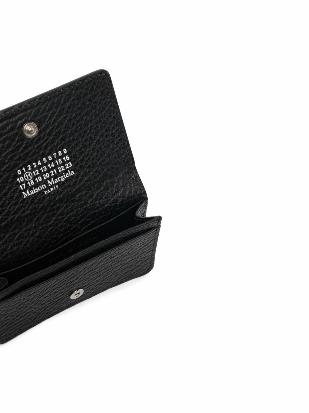 SNAP BUTTON CLOSURE FOUR STITCHES BIFOLD CARD HOLDER