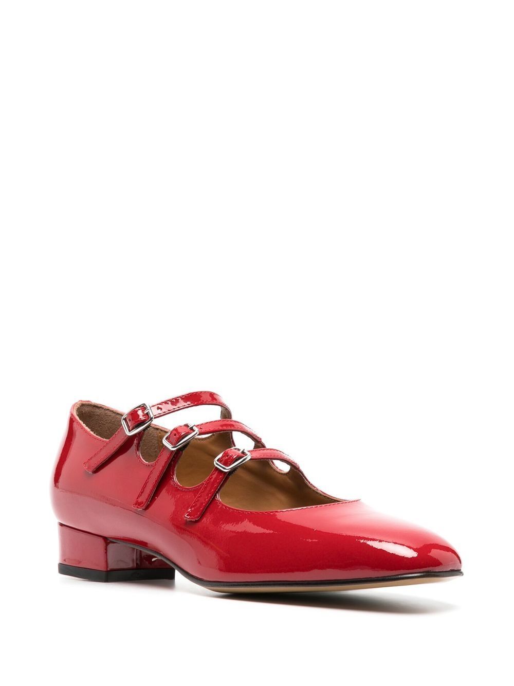 PATENT LEATHER MARY JANE PUMPS