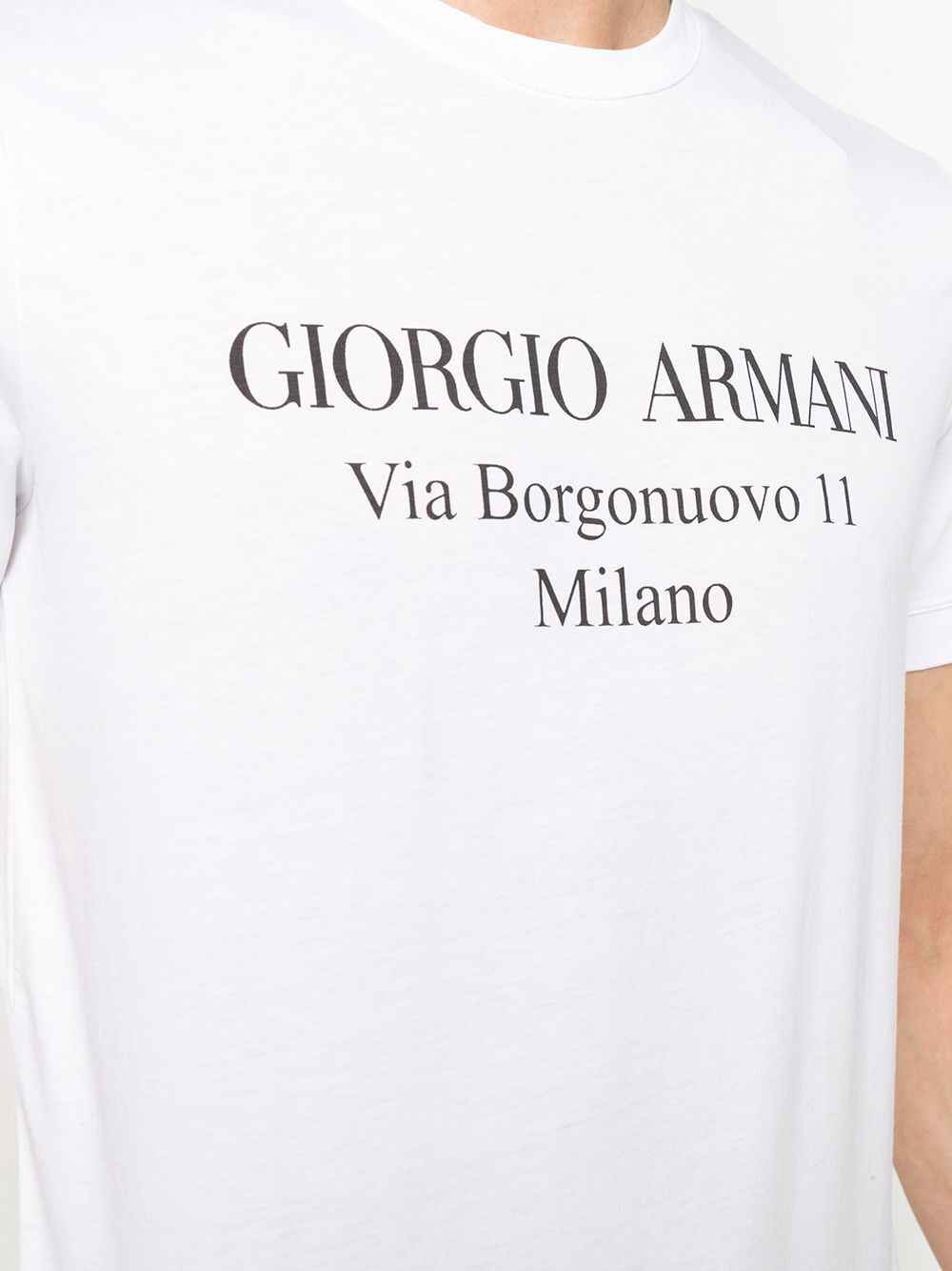 BORGONUOVO 11 COTTON JERSEY T-SHIRT