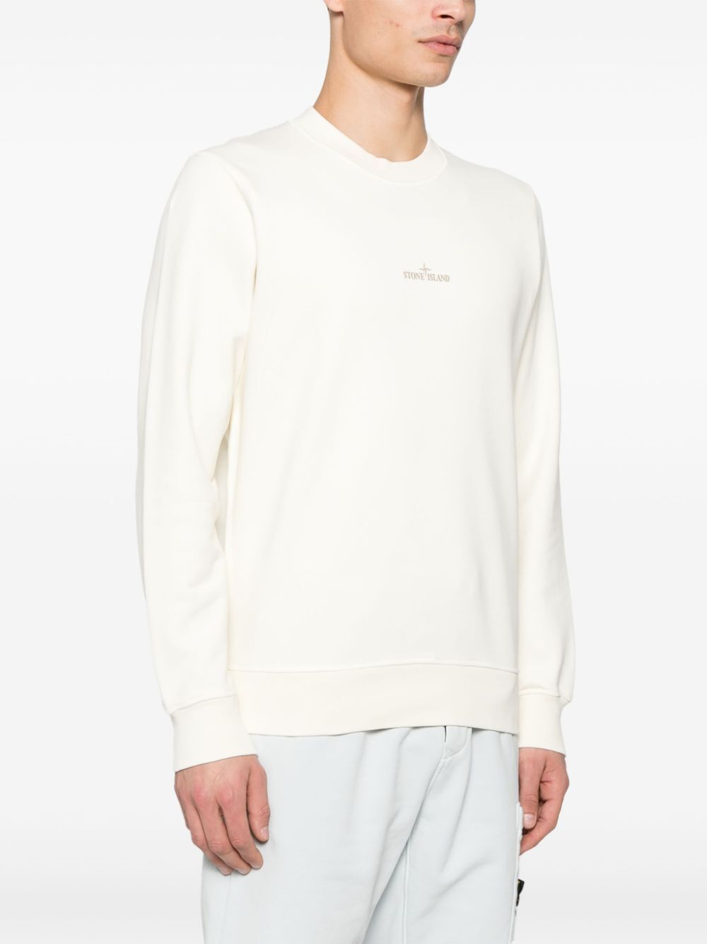 LOGO BACK PRINT CREW NECK SWEATSHIRT