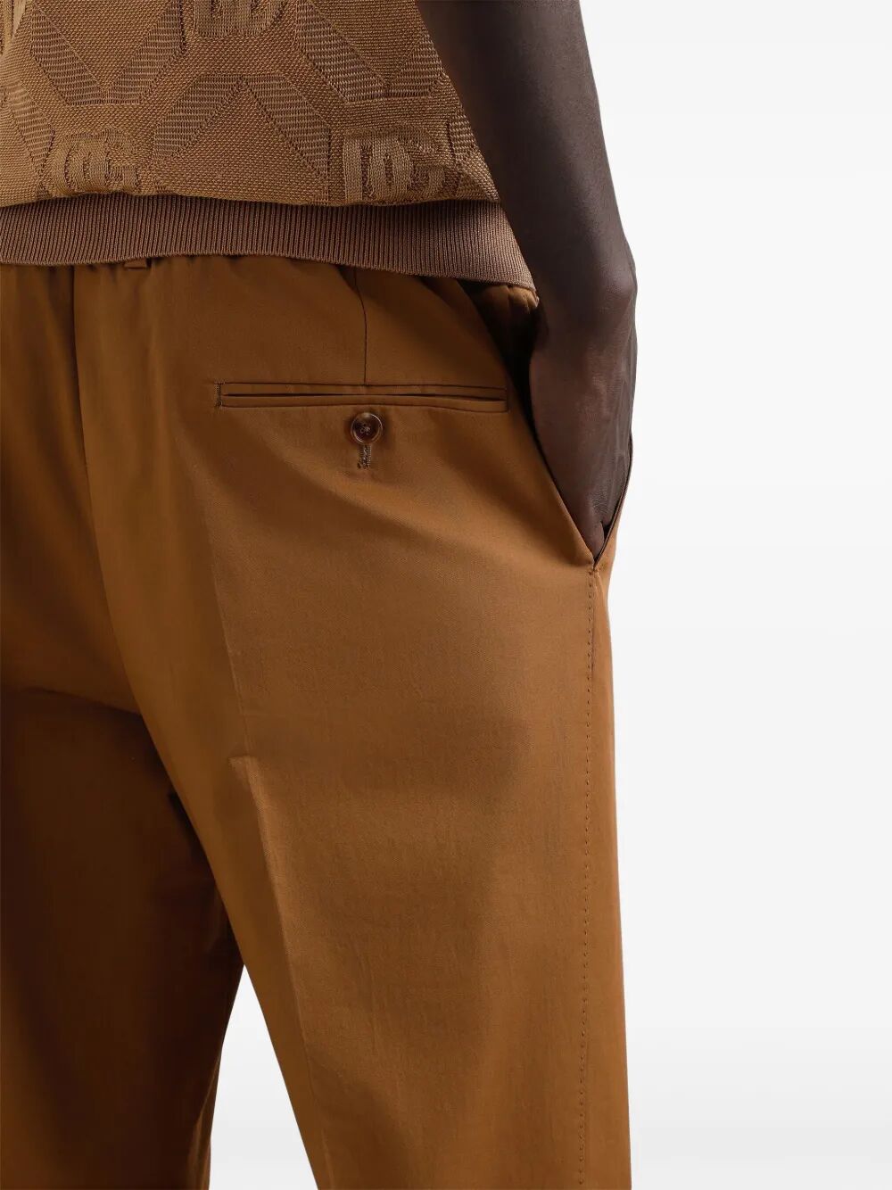 TAILORED COTTON TROUSERS