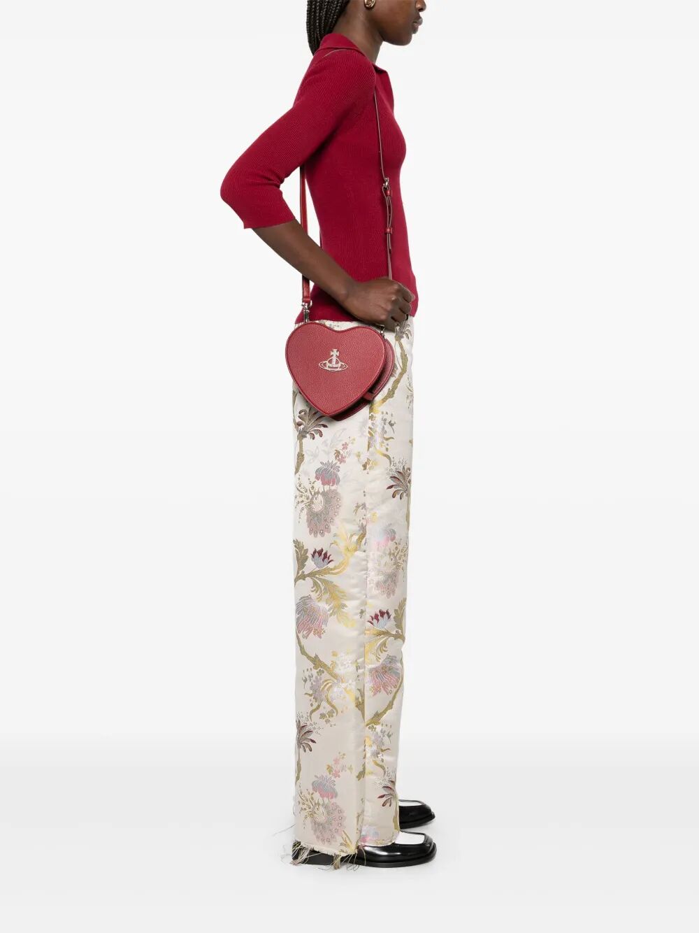 LOUISE HEART CROSSBODY BAG