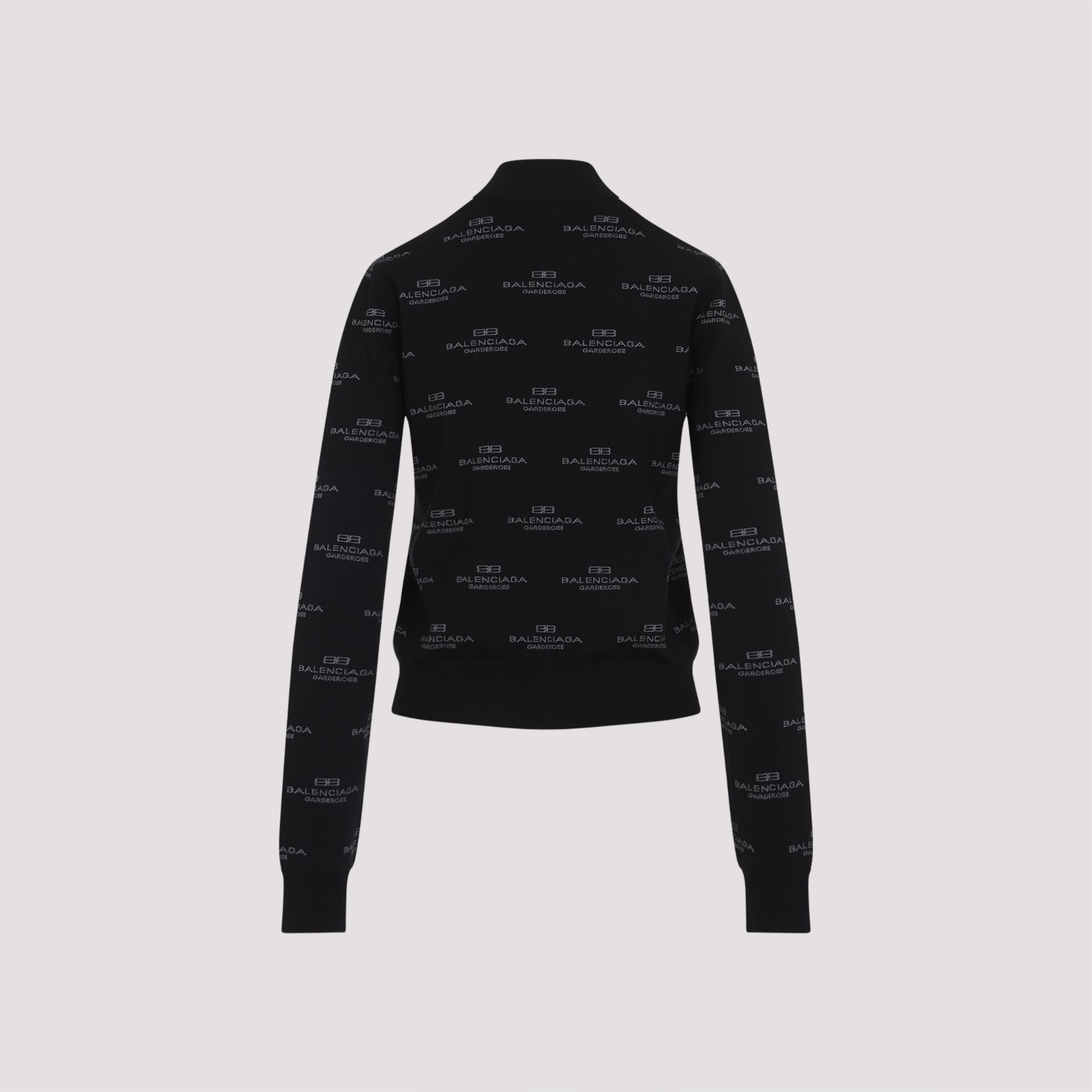 All-Over Zip-Up Cardigan
