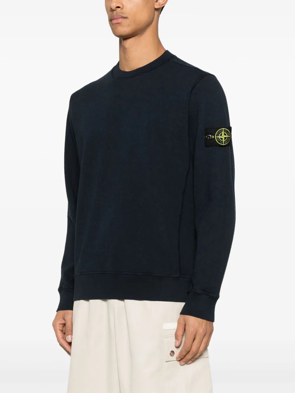MALFILÉ FLEECE OLD EFFECT SWEATSHIRT
