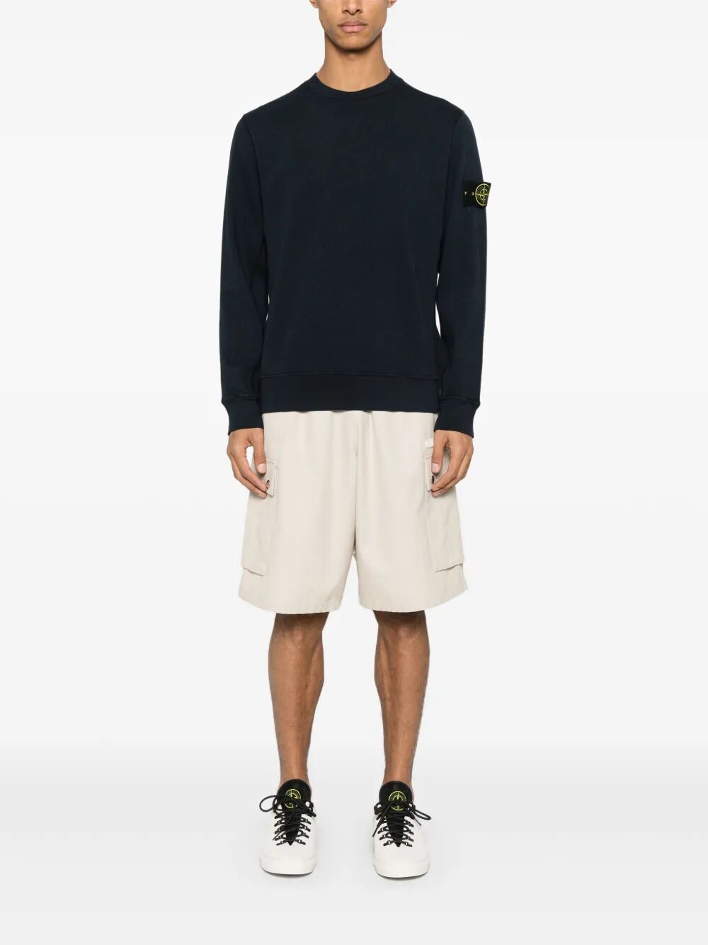 MALFILÉ FLEECE OLD EFFECT SWEATSHIRT