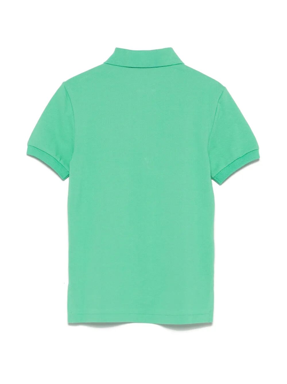SLIM FIT COTTON MESH POLO SHIRT