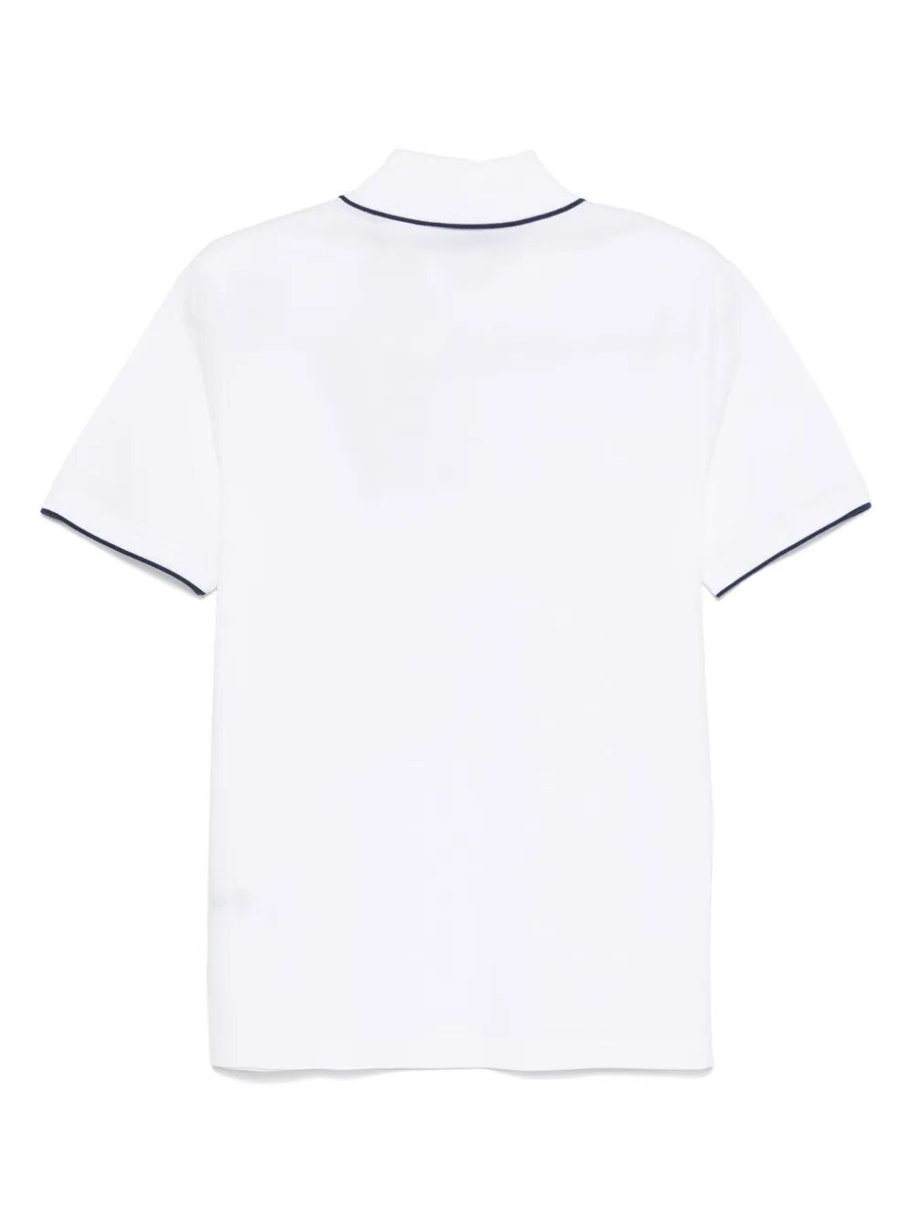 SHARK PRINT COTTON POLO SHIRT