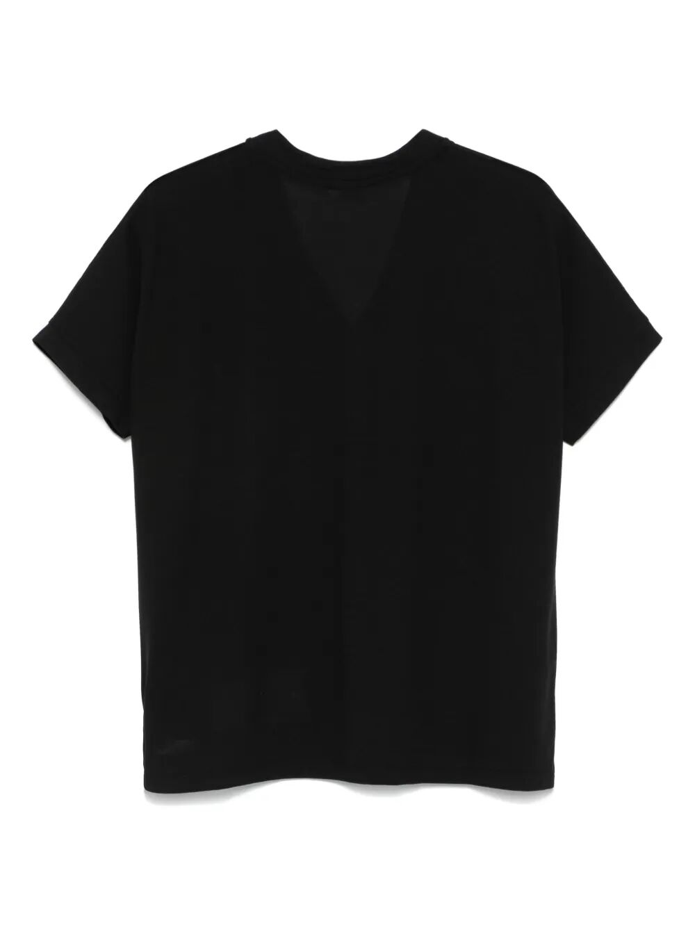 V-NECK COTTON T-SHIRT
