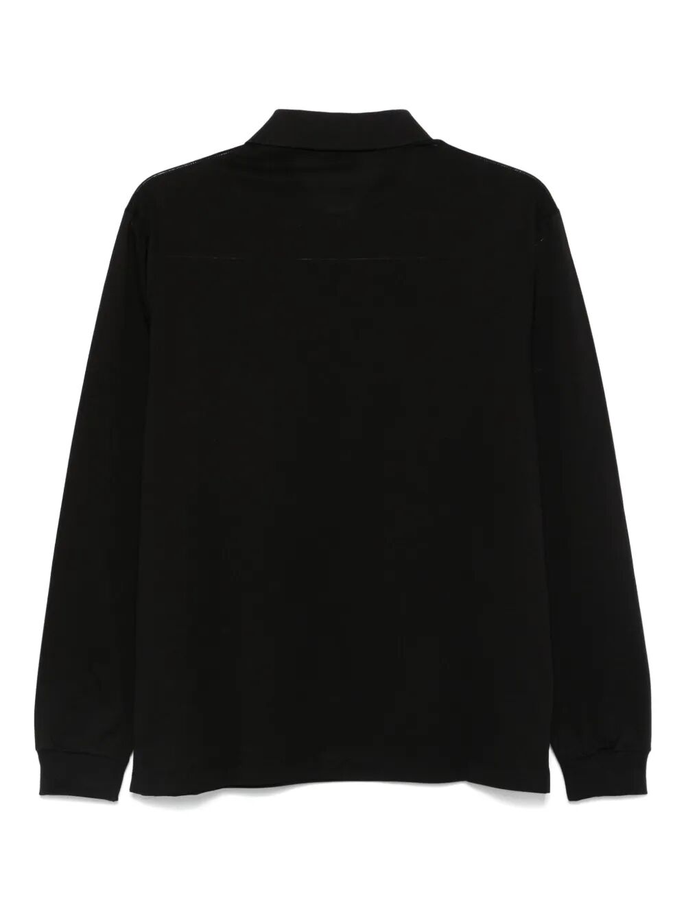 LONG-SLEEVE COTTON POLO SHIRT