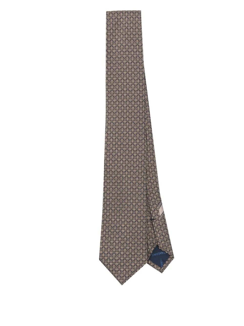 GANCINI PRINT ALASSIO SILK TIE