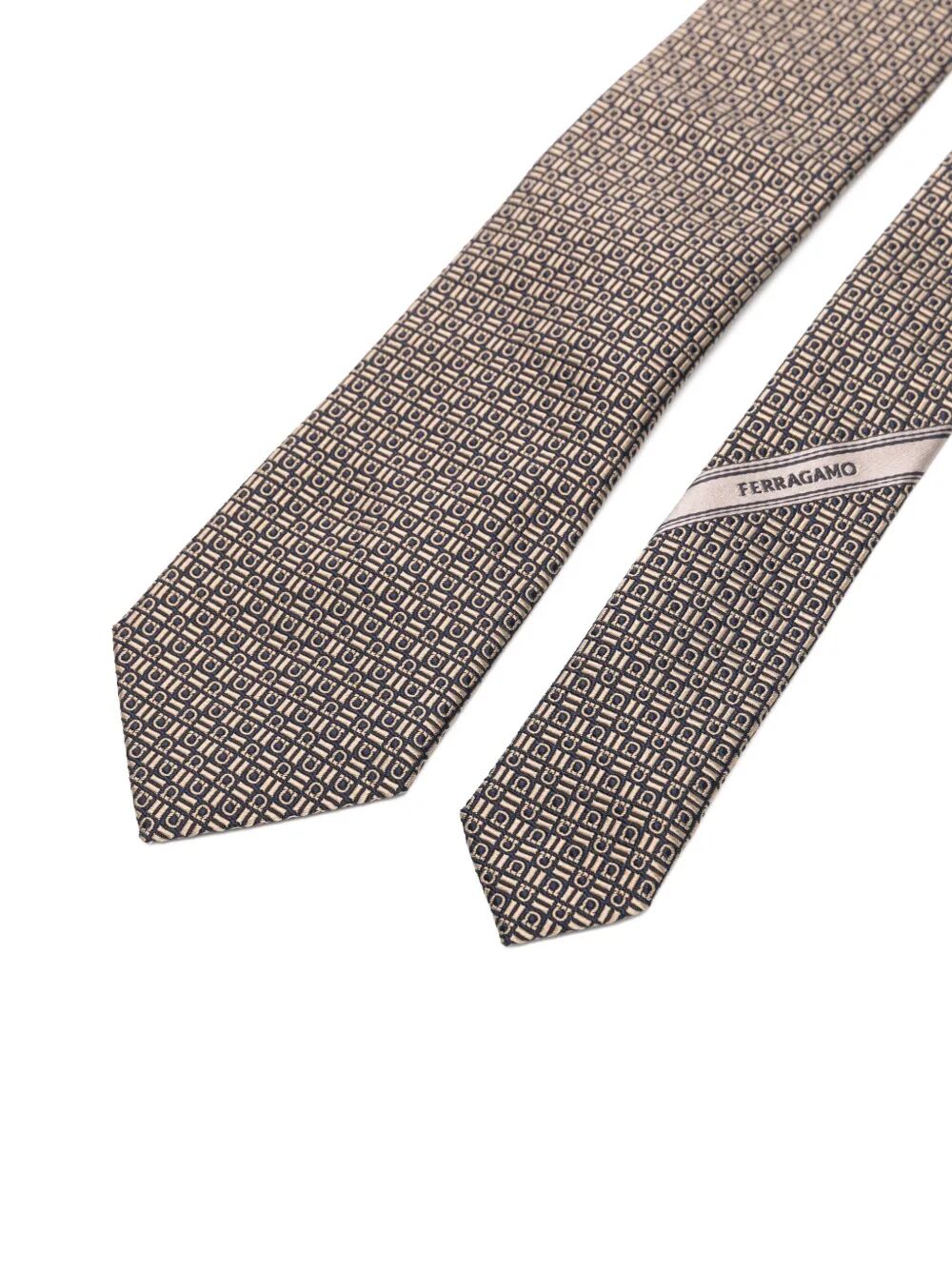 GANCINI PRINT ALASSIO SILK TIE