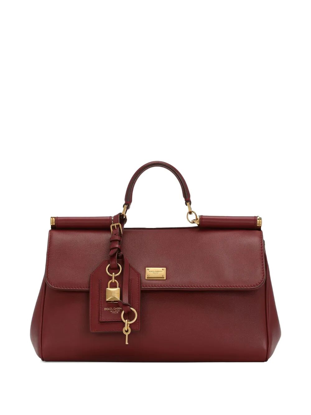 PLONGÉ LEATHER MY SICILY HANDBAG
