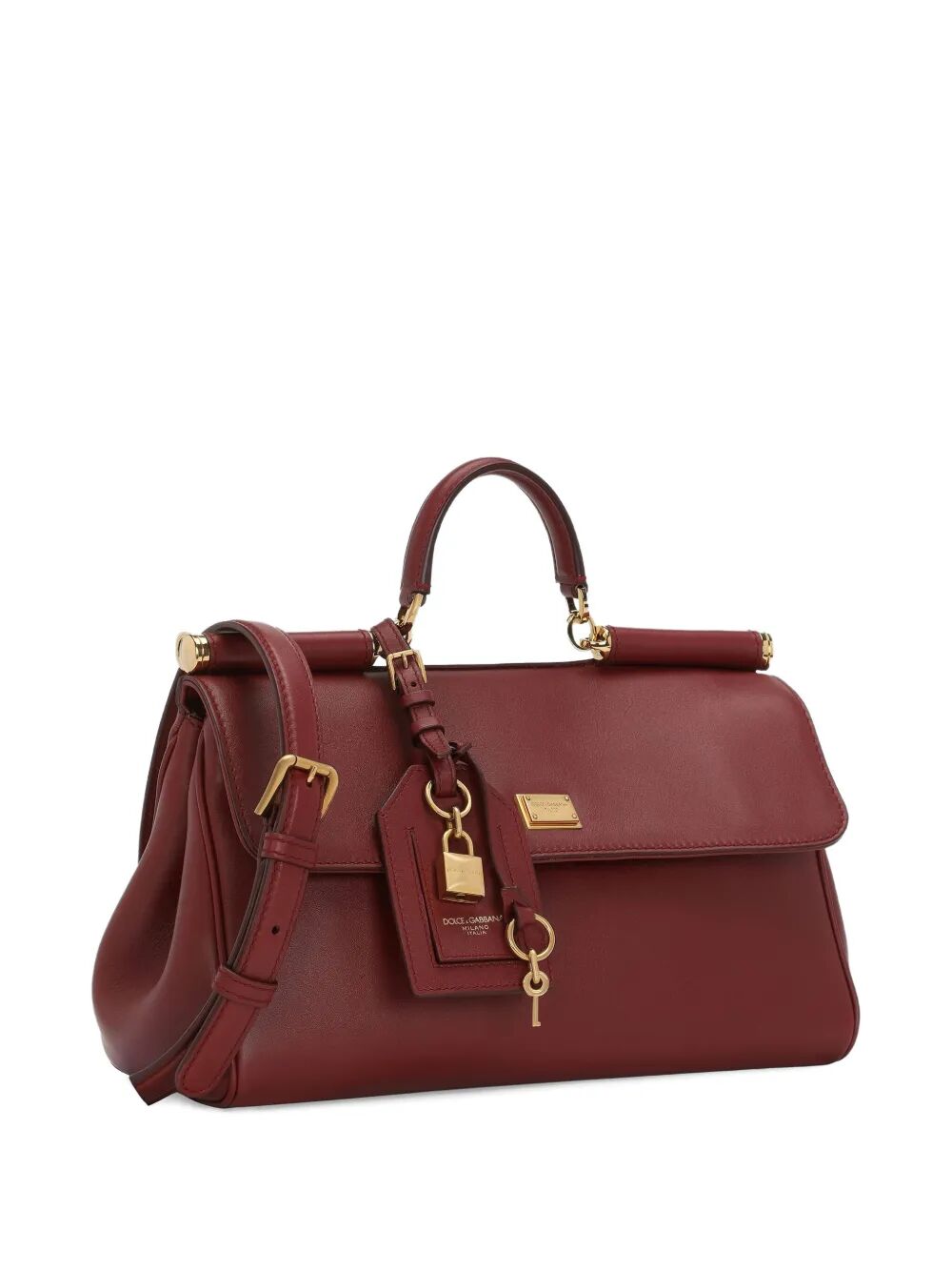 PLONGÉ LEATHER MY SICILY HANDBAG