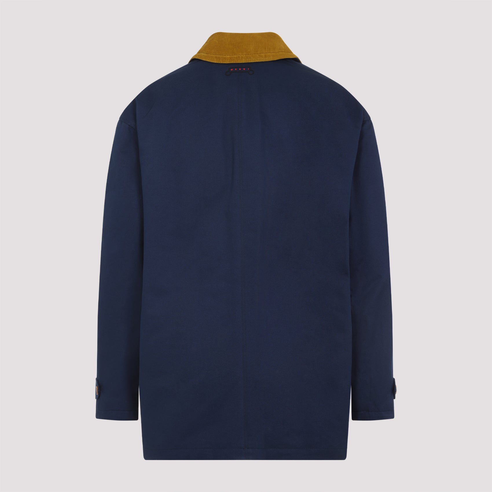 Jacket With Contrasting Collar