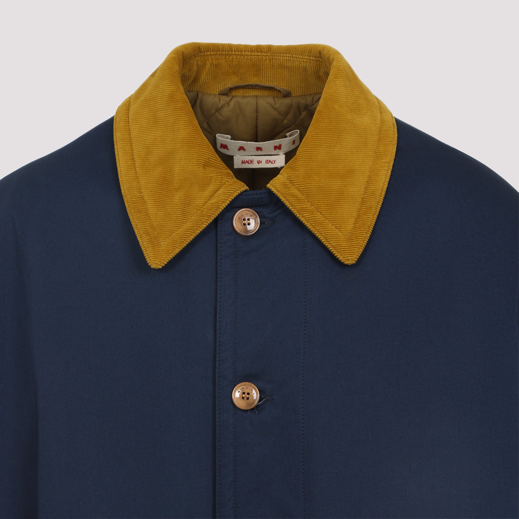 Jacket With Contrasting Collar