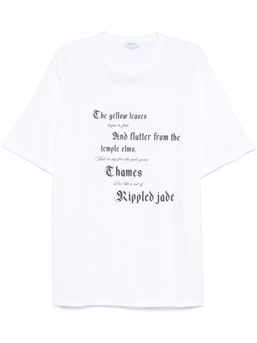 TEXT-PRINT T-SHIRT