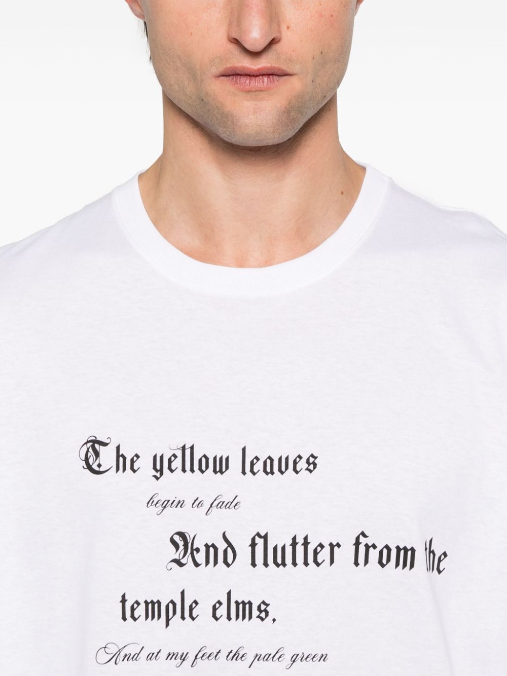 TEXT-PRINT T-SHIRT