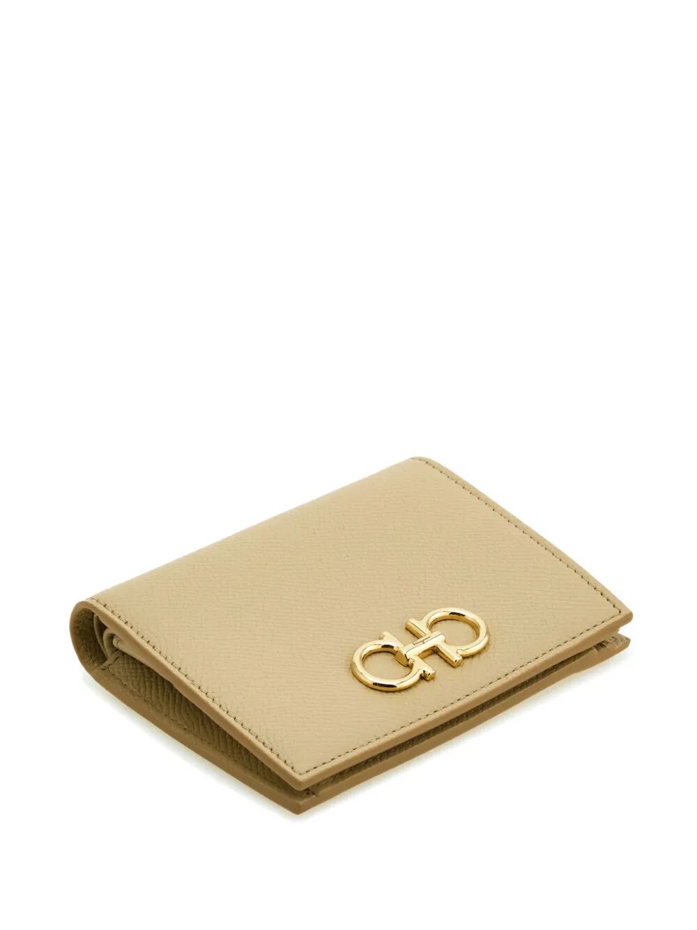GOLDEN FINISH GANCINI COMPACT WALLET