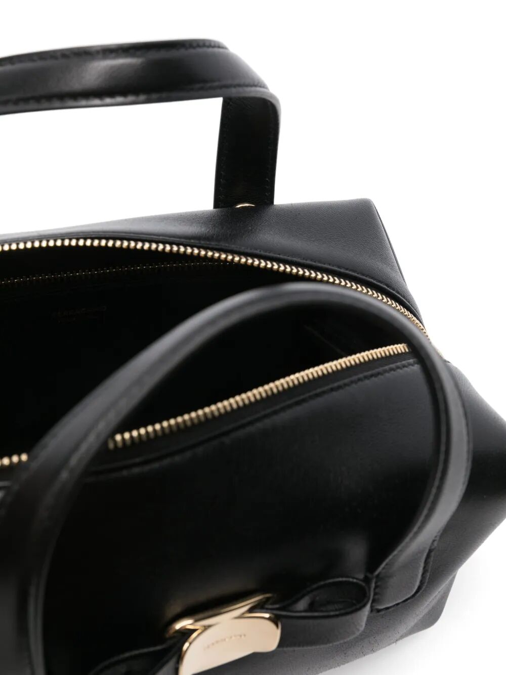 TWO TOP HANDLES VARA PLATE MINI BAG