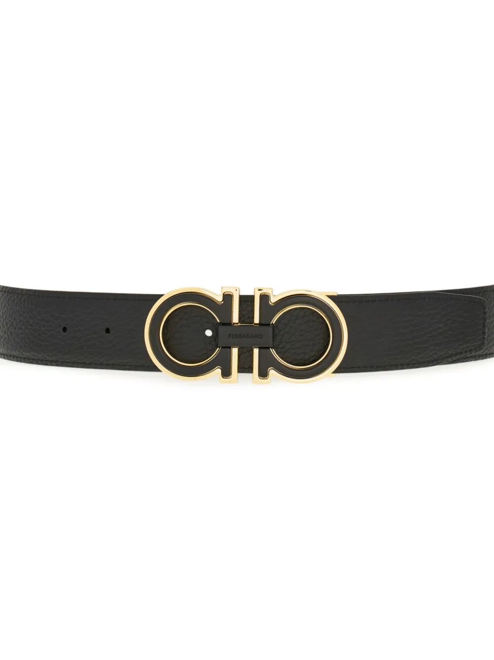 DOUBLE FINISH BUCKLE REVERSIBLE GANCINI BELT