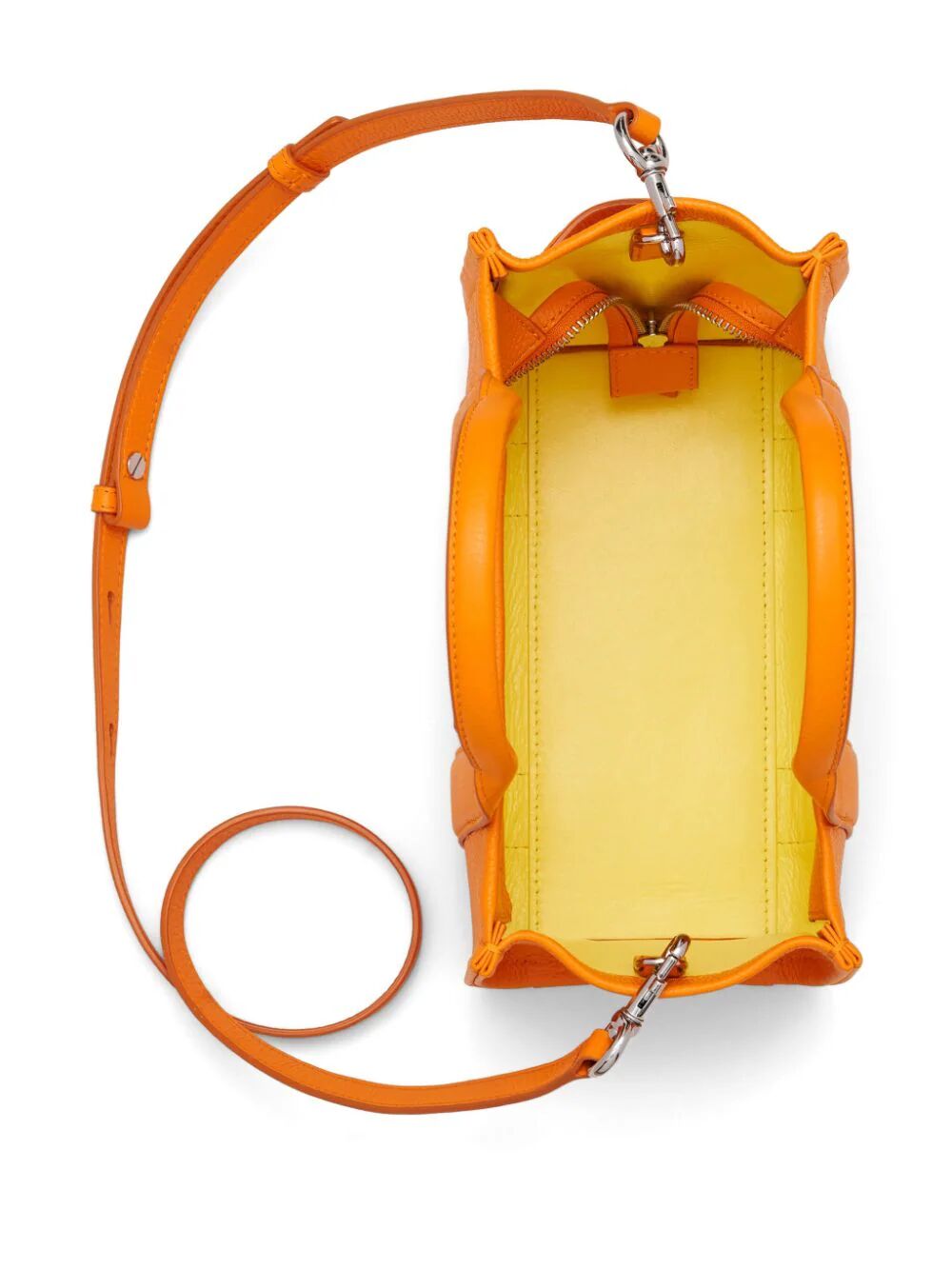 THE LEATHER SMALL TOTE BAG