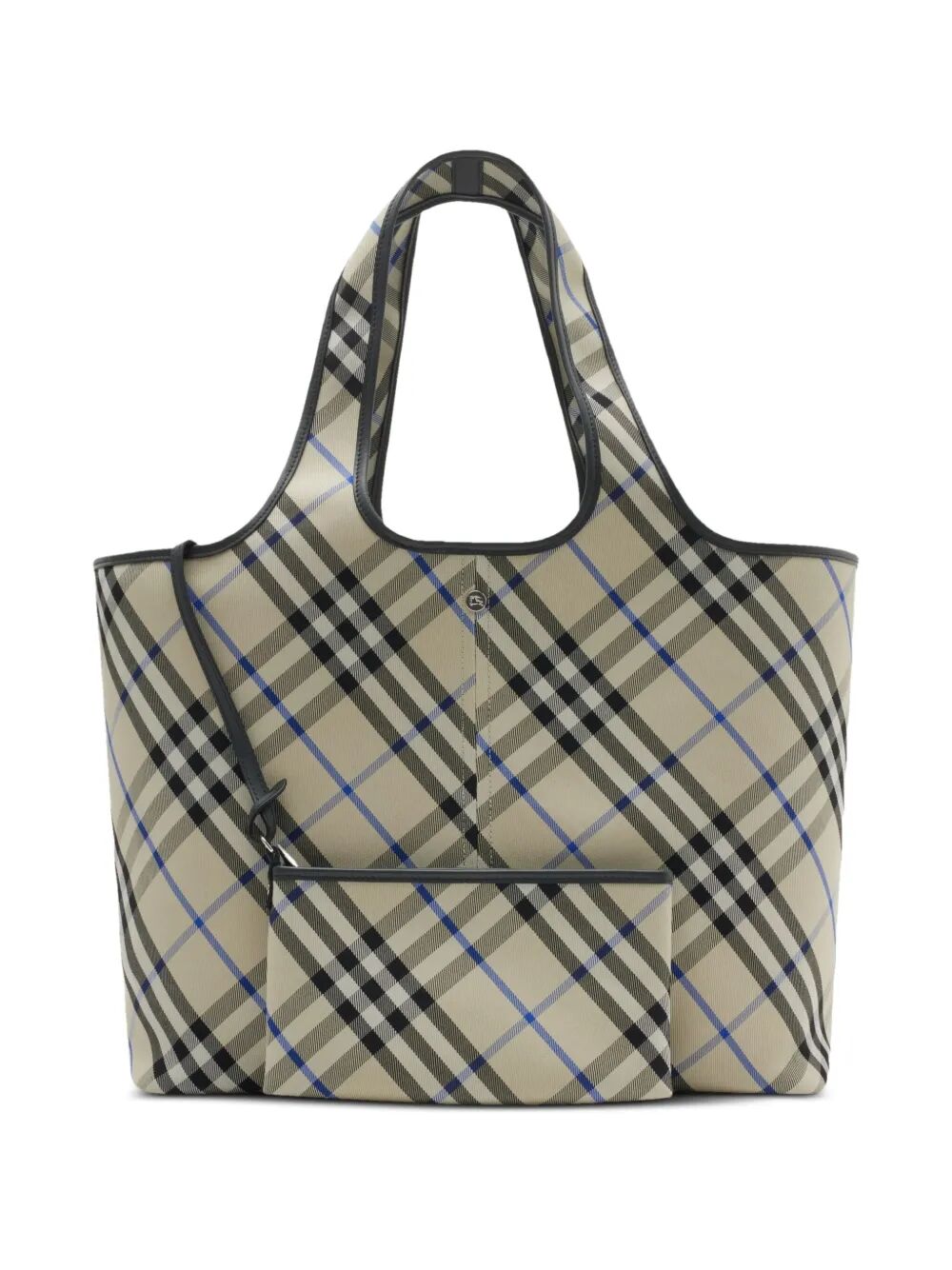MEDIUM CHECK TOTE BAG