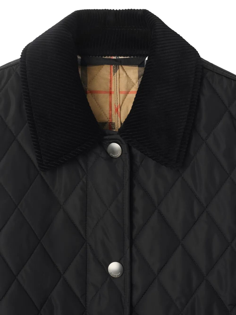 CHECK LINING QUILTED NYLON DORSET JACKET