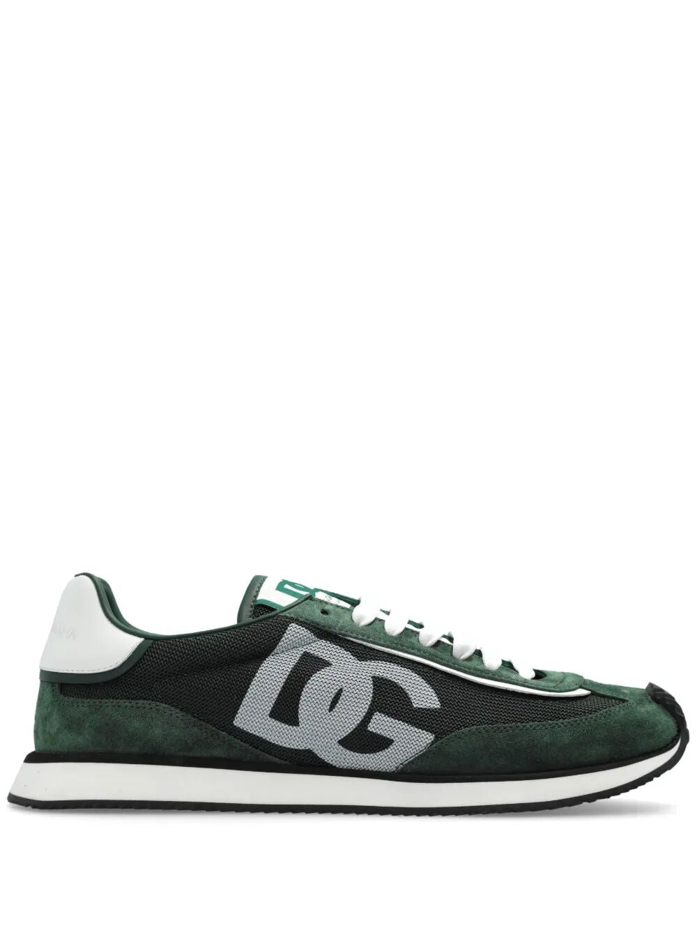 SUEDE AND MESH DG CUSHION SNEAKERS