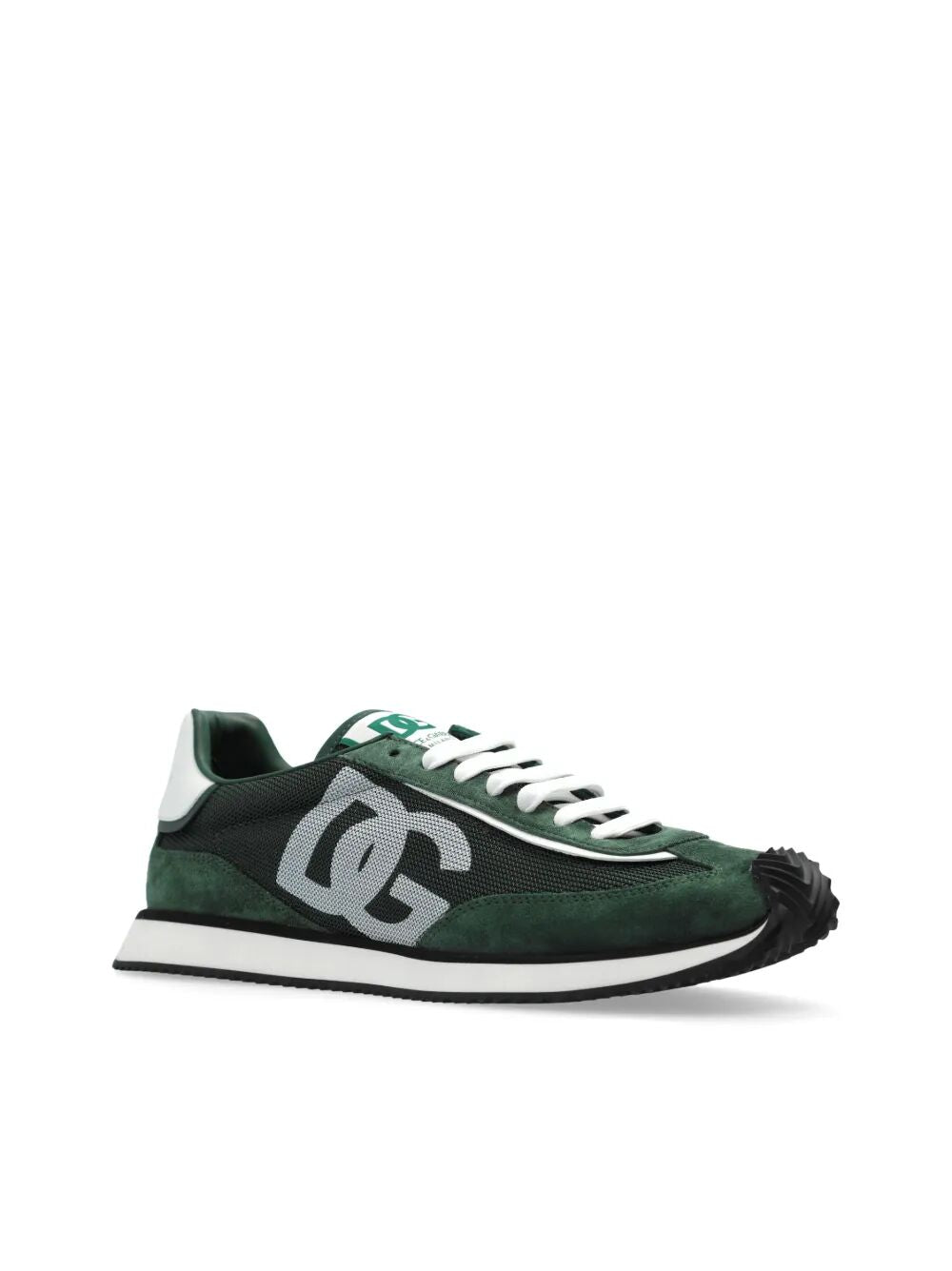 SUEDE AND MESH DG CUSHION SNEAKERS