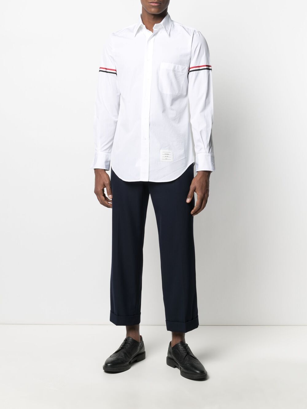POPLIN ARMBAND CLASSIC SHIRT