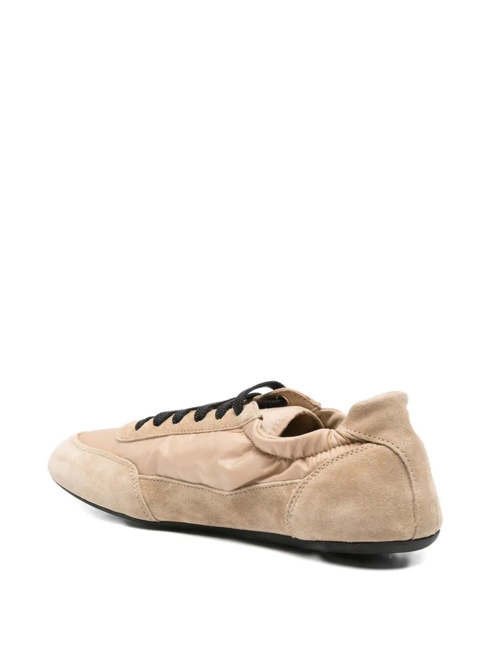 COLLAPSE RE-NYLON AND SUEDE SNEAKERS
