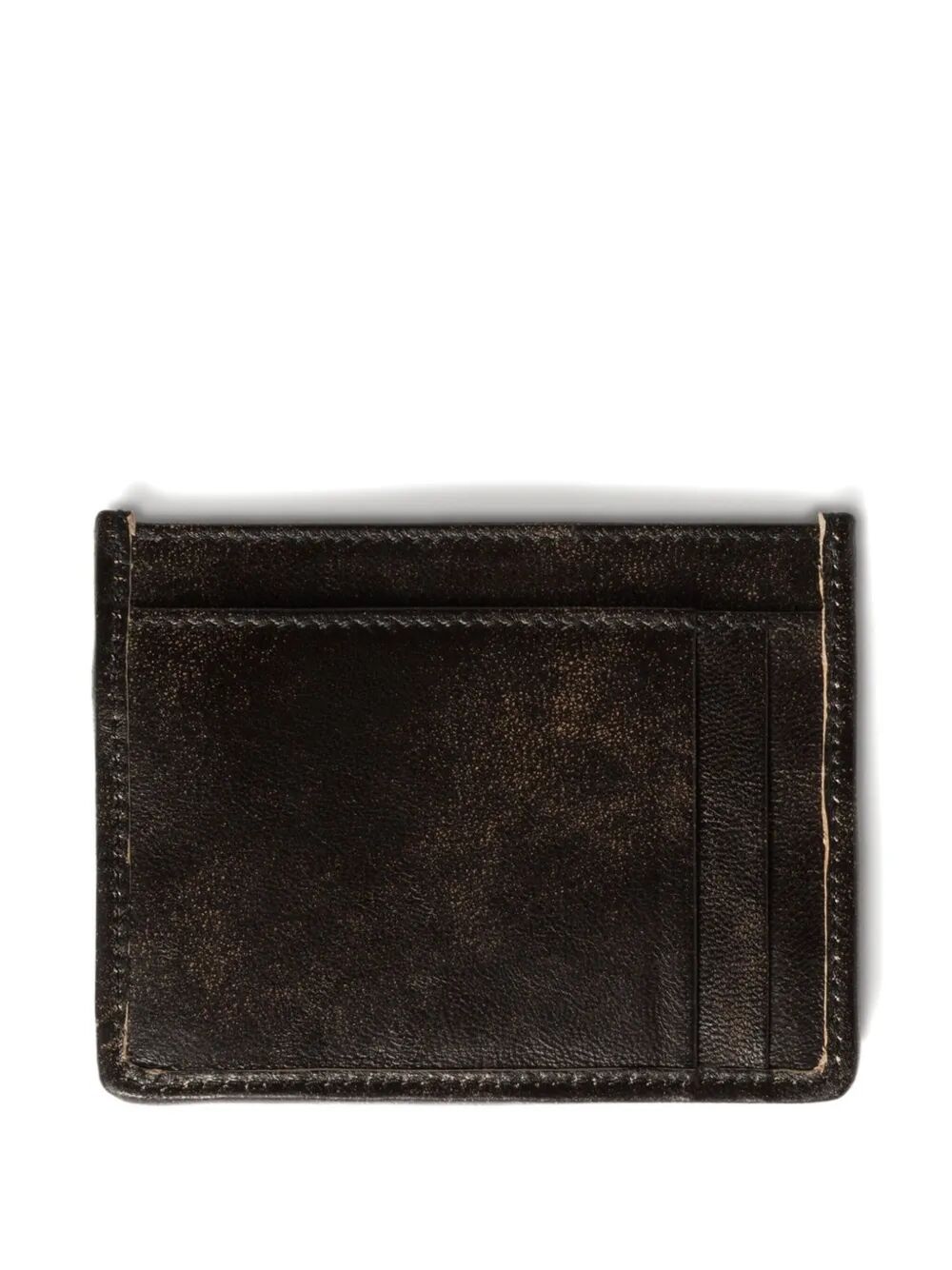 VINTAGE TREATMENT MATELASSÉ NAPPA LEATHER CARD HOLDER