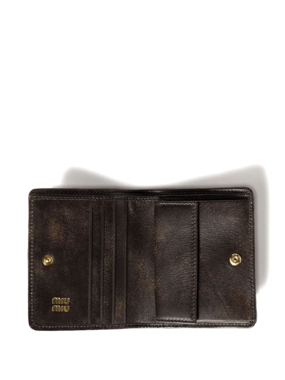 VINTAGE TREATMENT MATELASSÉ NAPPA LEATHER SMALL WALLET