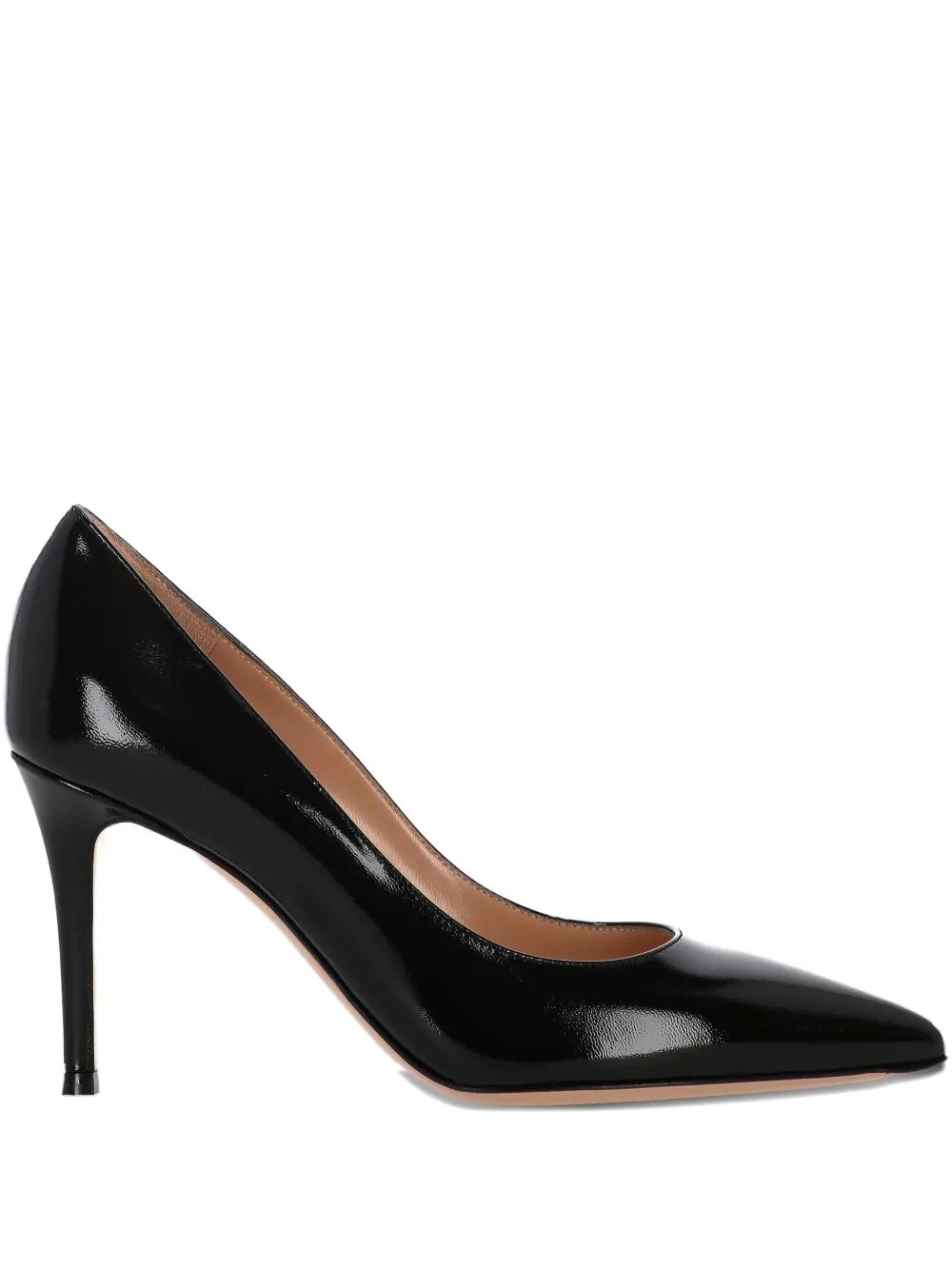 GIANVITO 85 GLOSSY NAPPA LEATHER PUMPS