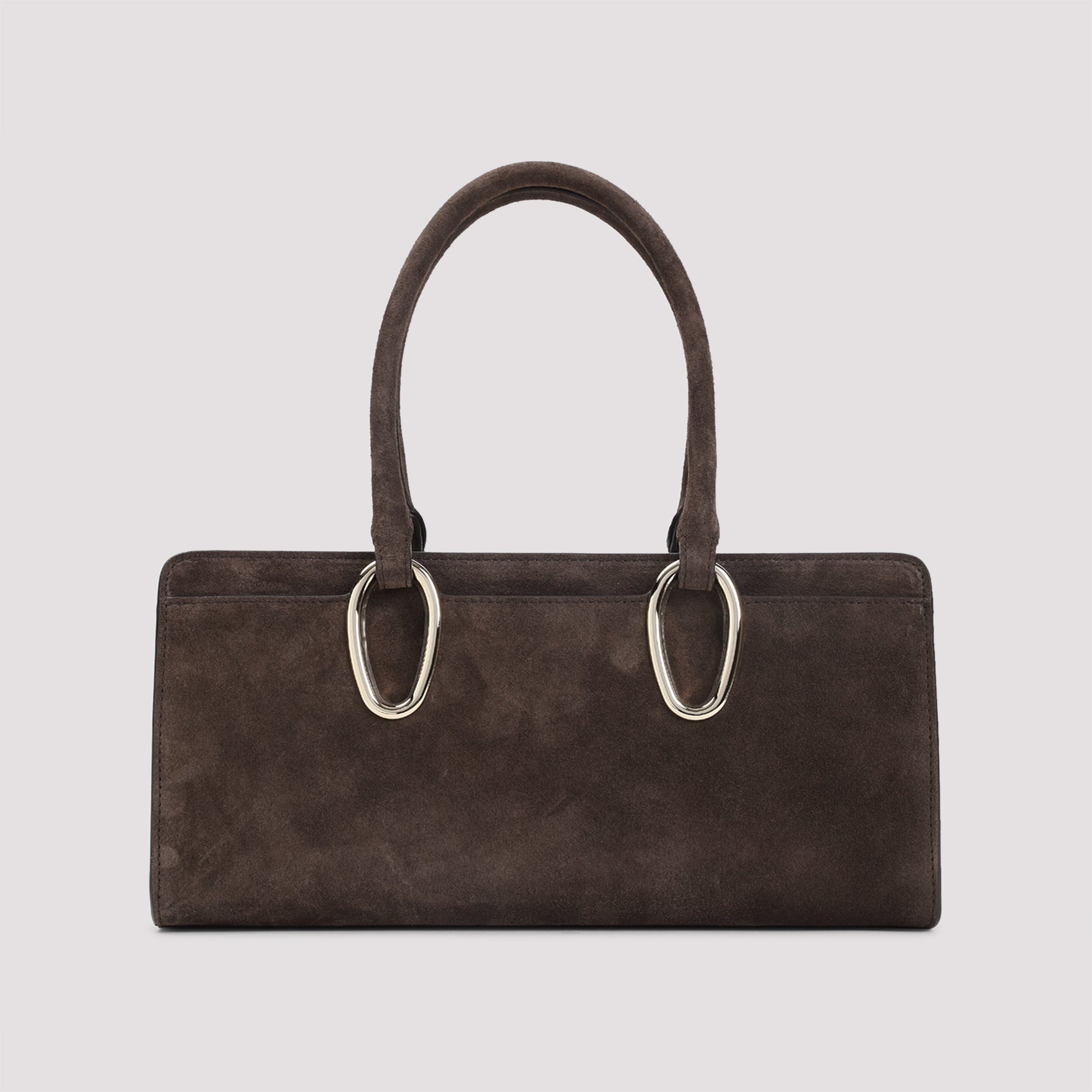 Suede Calf Leather Shoulder Bag