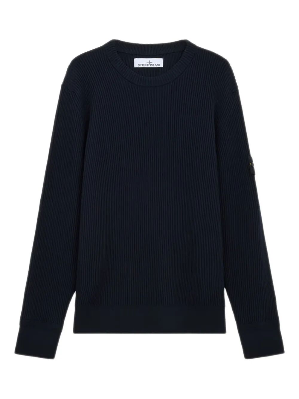 KNIT CREWNECK SWEATER IN FULL RIB RWS WOOL