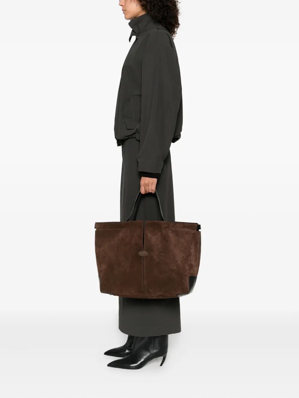 DI BAG FOLIO MEDIUM IN SUEDE