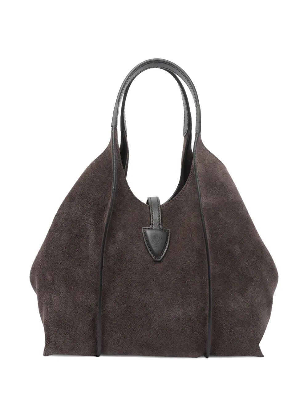 T TIMELESS MINI SHOPPING BAG IN SUEDE