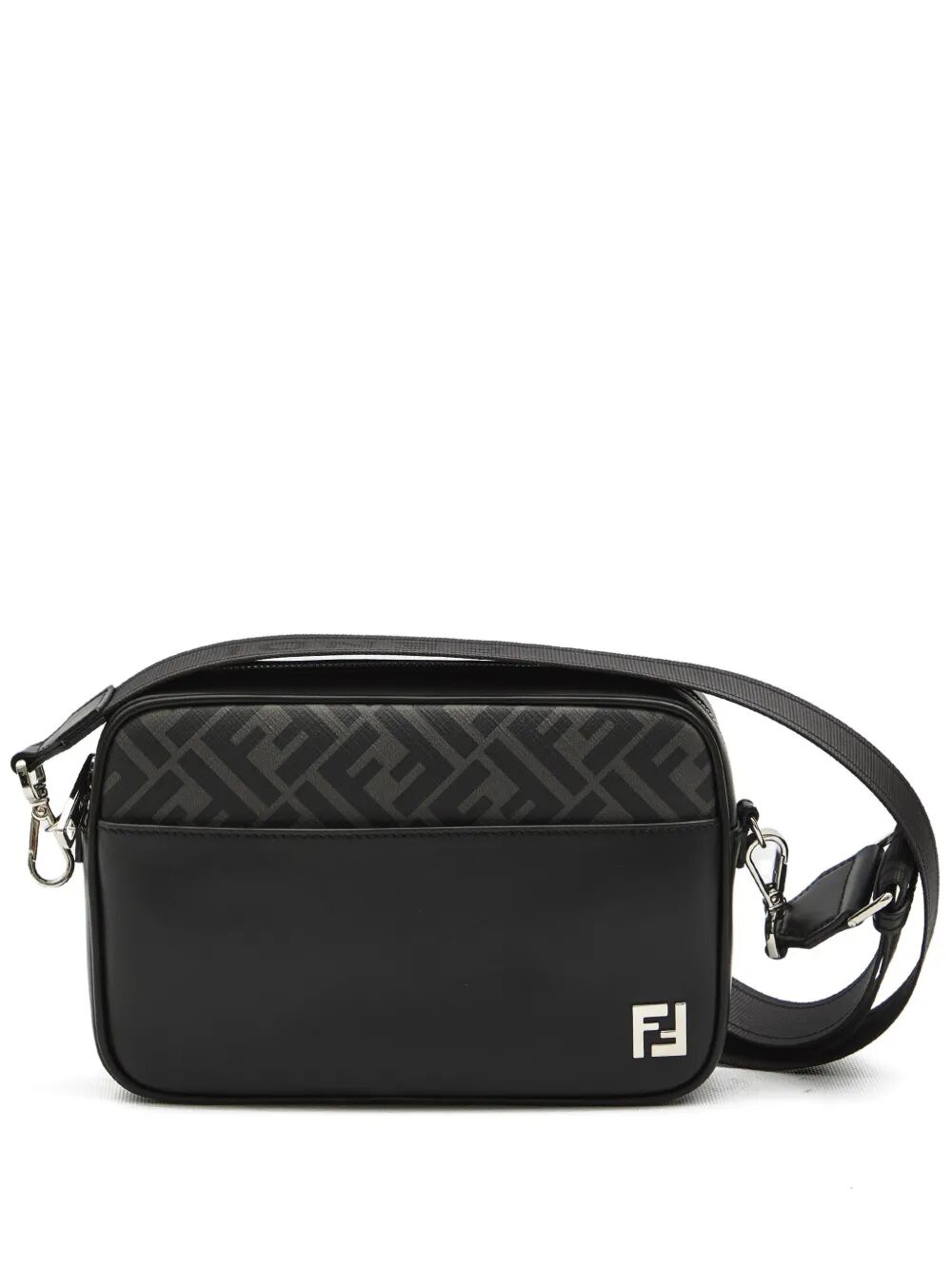LEATHER AND CANVAS SQUARED FF CAMERA CASE