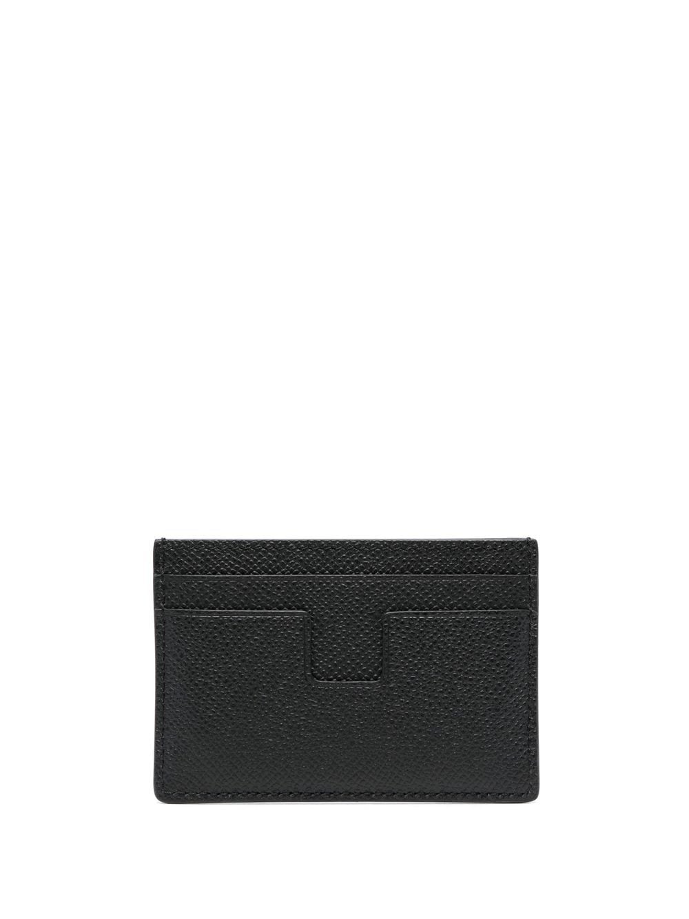 GRAINED LEATHER SMALL CLASSIC CARD HOLDER