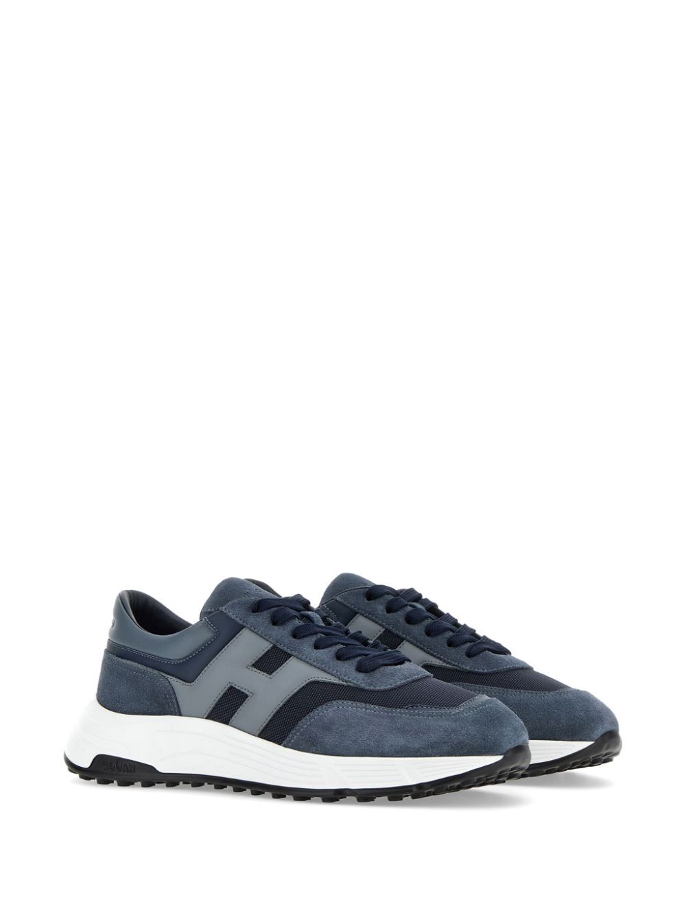 SUEDE AND MESH HYPERLIGHT SNEAKERS